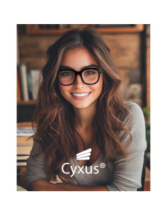 Gafas Anti-Luz Azul Cyxus 8556 Marco Grueso TR90 Negro 2