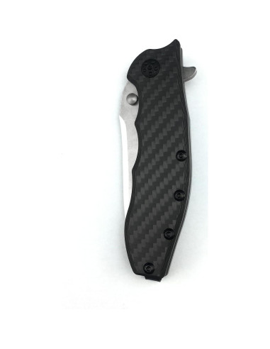 Cuchillo Plegable HUAAO 0562CF 21.1 cm Acero Inoxidable Fibra Carbono