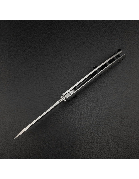 Cuchillo Plegable HUAAO 0562CF 21.1 cm Acero Inoxidable Fibra Carbono