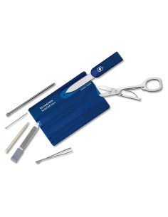 Victorinox Swiss Card Classic Zafiro 9 Herramientas Inoxidable