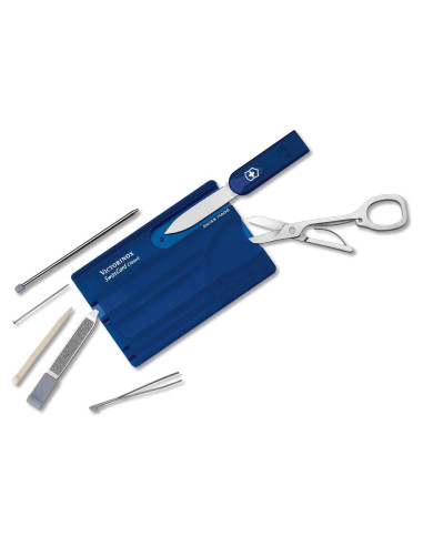 Victorinox Swiss Card Classic Zafiro 9 Herramientas Inoxidable