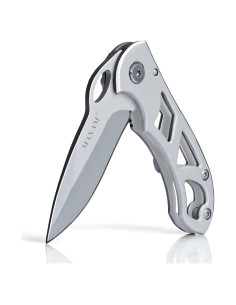 Cuchillo Plegable Maxam - Acero Inoxidable, 7.62 cm, Clip