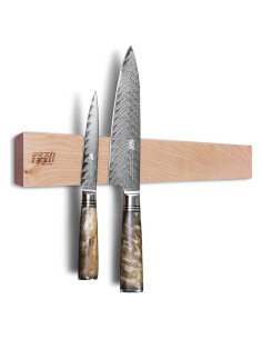 Tira Magnética de Madera FINDKING 40.64 cm Beige para Cuchillos