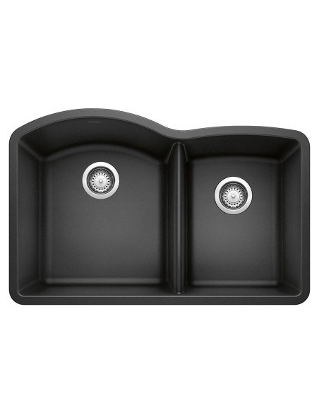 Fregadero de Cocina BLANCO 440179 SILGRANIT 60/40 Antracita