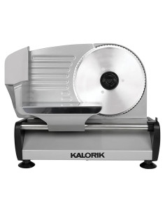 Cortadora Eléctrica de Alimentos Kalorik 200W Acero Inoxidable 19cm