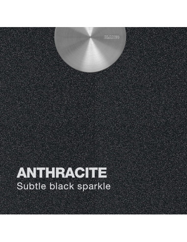 Fregadero de Cocina BLANCO 440179 SILGRANIT 60/40 Antracita
