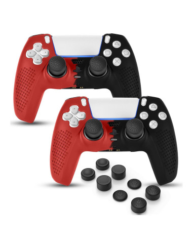 Funda Controlador PS5 FAMOMI Silicona Antideslizante 2 Piezas