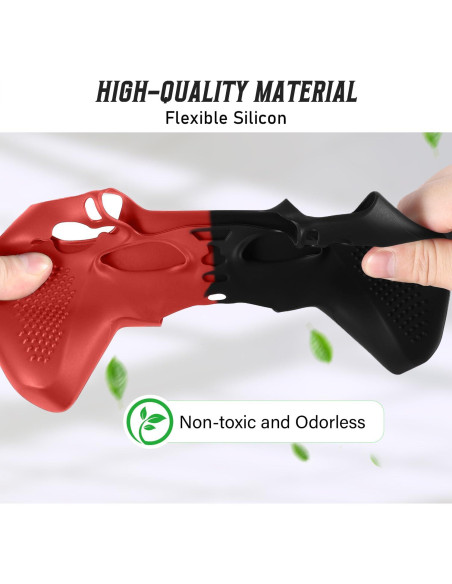 Funda Controlador PS5 FAMOMI Silicona Antideslizante 2 Piezas Funda Controlador PS5 FAMOMI Silicona Antideslizante 2 Piezas