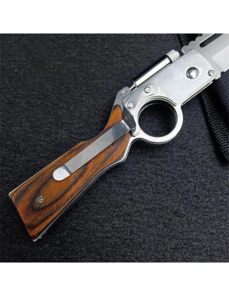 Cuchillo Plegable Genérico AK47 con Hoja de Acero Inoxidable 11.2 cm