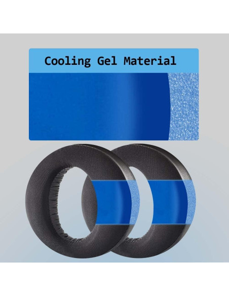 Almohadillas de Gel Refrigerante para PS5 Pulse 3D Headset