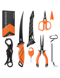 KastKing SteelStream Kit de Herramientas de Pesca 6 Pzas