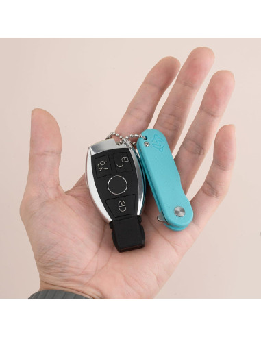 Cuchillo Plegable OLITANS G048 D2 Hoja 4.9cm Mango G10 Azul