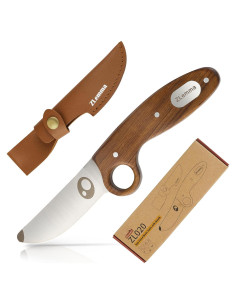 Cuchillo Scout ZLemma para Niños con Anillo Educativo y Funda