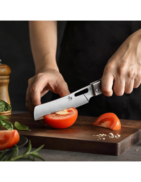 Cuchillo de Chef Plegable SENBON Nakiri Acero Inoxidable 440