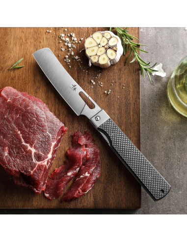 Cuchillo de Chef Plegable SENBON Nakiri Acero Inoxidable 440