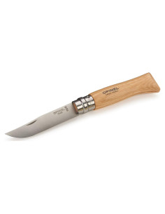 Cuchillo Plegable Opinel No.8 Acero Inoxidable Madera