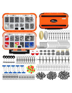 Kit de Accesorios de Pesca PLUSINNO 253pcs con Caja Organizada