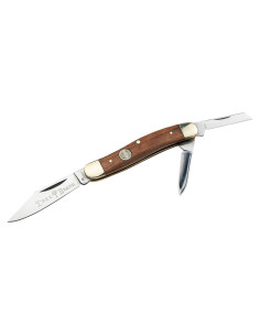 Cuchillo de bolsillo Boker Whittler, acero D2, 8.9 cm, madera de rosa