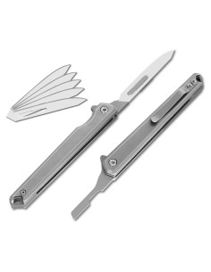 Cuchillo Escalpelo Plegable Tops Home TH040 con 5 Cuchillas