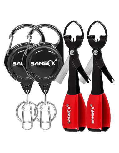 Herramienta para Atar Nudos SAMSFX 4 en 1 con Cortador y Zinger