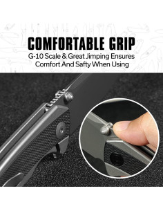 Cuchillo de Bolsillo CIVIVI Teraxe 8.83 cm Hoja Nitro-V 2