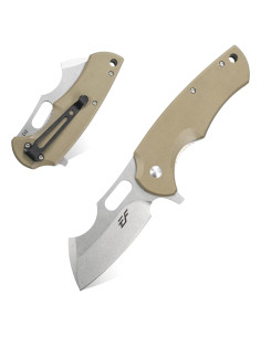Cuchillo Plegable Eafengrow EF13 D2 Mango G10 19 cm Marrón