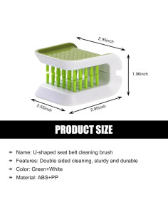 Cepillo de Limpieza Multifuncional Ajxn para Automóvil - 2 Piezas 2