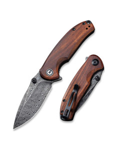 Cuchillo de Bolsillo CIVIVI Pintail Damasco 7.54 cm Mango Madera