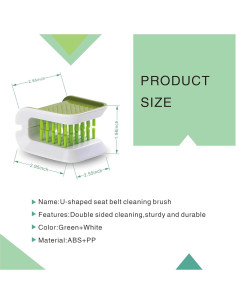 Cepillo de Limpieza Doble Cara Polcatay para Cinturón de Seguridad 2