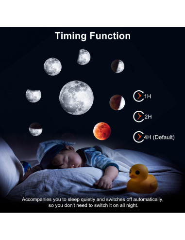 Proyector Galáctico MuliVid 13 en 1 Luz Nocturna 360