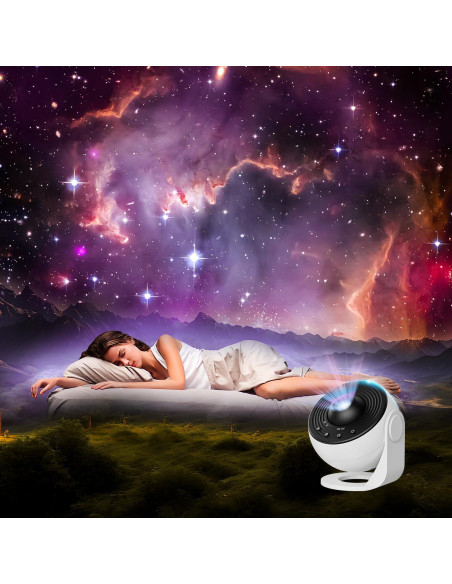 Proyector Galáctico MuliVid 13 en 1 Luz Nocturna 360 Proyector Galáctico MuliVid 13 en 1 Luz Nocturna 360