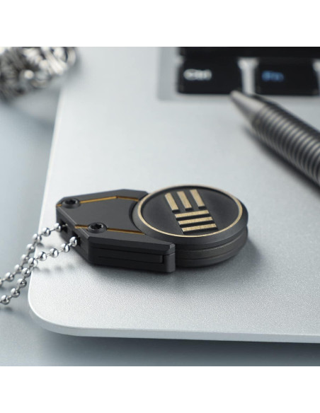 Cuchillo Utility WeKnife WE20021-1 Titanio Negro/Dorado