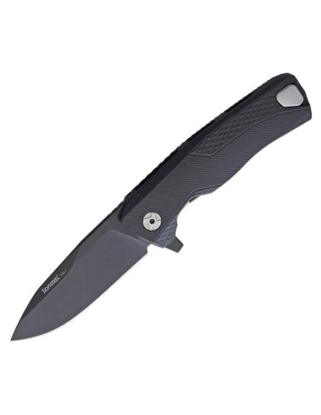 Cuchillo Plegable LionSTEEL ROK Negro Aluminio M390 Cuchillo Plegable LionSTEEL ROK Negro Aluminio M390