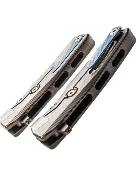 Cuchillo Plegable EDC LionSTEEL ROK Titanio M390 18.03 cm Cuchillo Plegable EDC LionSTEEL ROK Titanio M390 18.03 cm