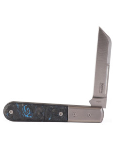 Cuchillo Plegable LionSTEEL Barlow, Acero M390, Titanio, 16.99 cm