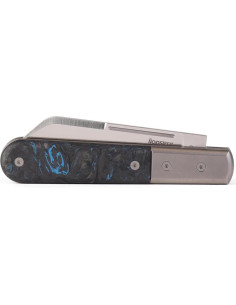 Cuchillo Plegable LionSTEEL Barlow, Acero M390, Titanio, 16.99 cm 2