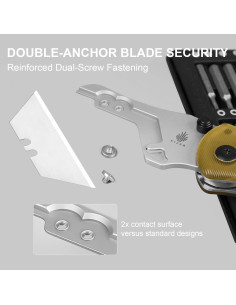 Cuchillo Utility Plegable Kizer Drop Bear Amarillo EDC 2