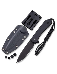 Cuchillo de hoja fija CIVIVI Elementum C2105A G10 Negro 101mm