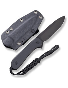 Cuchillo de hoja fija CIVIVI Elementum C2105A G10 Negro 101mm 2