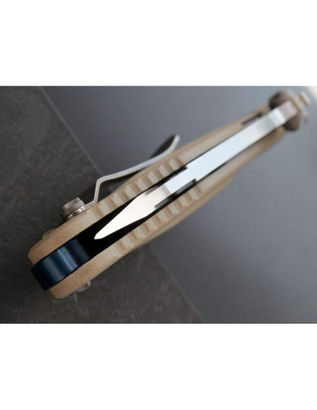 Cuchillo Plegable Eafengrow EF55 G10 Hoja Acero D2 22.6 cm