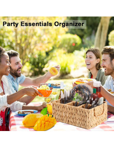 Caddy de Cubiertos Niuirt de Jacinto de Agua 4 Compartimentos 2