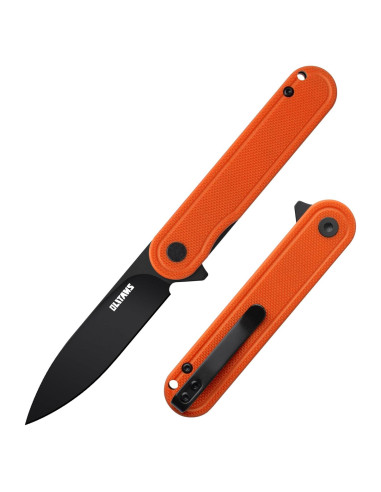 Cuchillo de bolsillo OLITANS G040, acero D2 6.99 cm, mango G10