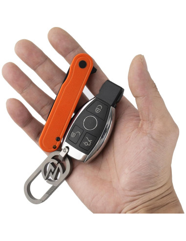 Cuchillo de bolsillo OLITANS G040, acero D2 6.99 cm, mango G10