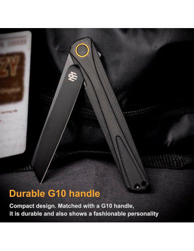 Cuchillo Plegable EDC REMETTE CANYON-1, Hoja 8.1cm Acero D2