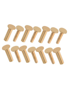 Kit de Remaches de Cobre VOSAREA para Cuchillos - 7 Pares