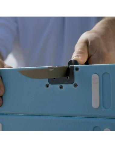 Tabla de Cortar Plegable Toadfish XL con Afilador - Verde