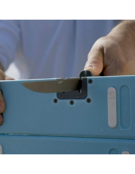 Tabla de Cortar Plegable Toadfish XL con Afilador - Verde