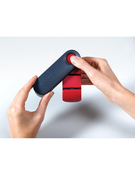 Afilador de Cuchillos Plegable Joseph Joseph Rojo Cerámica