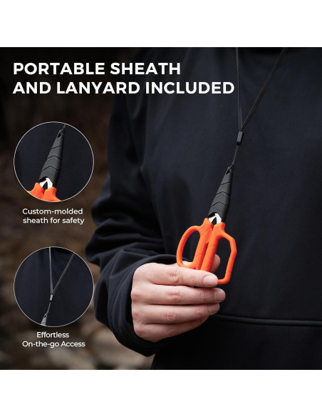 Tijeras de Pesca KastKing Paradox 11.43 cm Antideslizantes