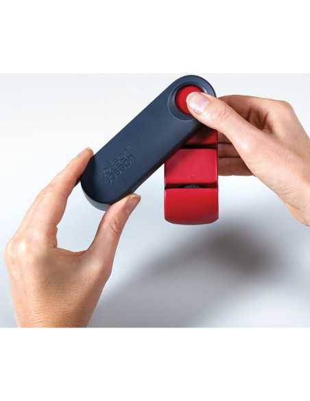 Afilador de Cuchillos Plegable Joseph Joseph Rojo Cerámica